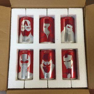 Limited Edition Avengers Mini Coke Cans (Coca-Cola)